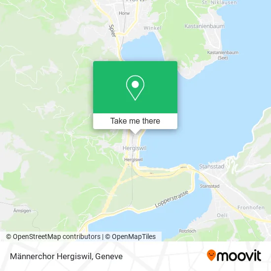 Männerchor Hergiswil map