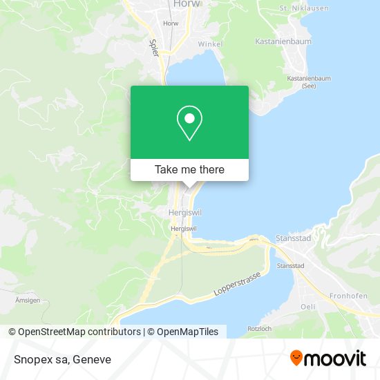 Snopex sa map