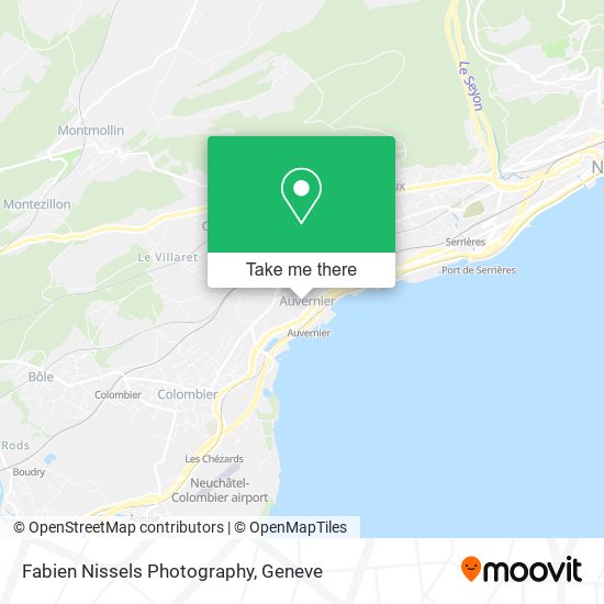 Fabien Nissels Photography map
