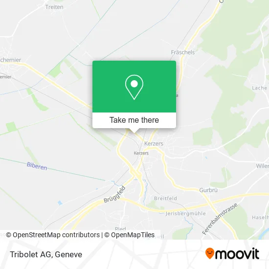 Tribolet AG map