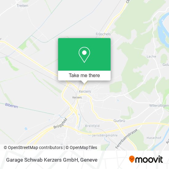 Garage Schwab Kerzers GmbH map