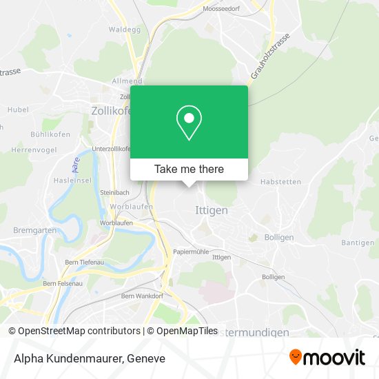 Alpha Kundenmaurer map