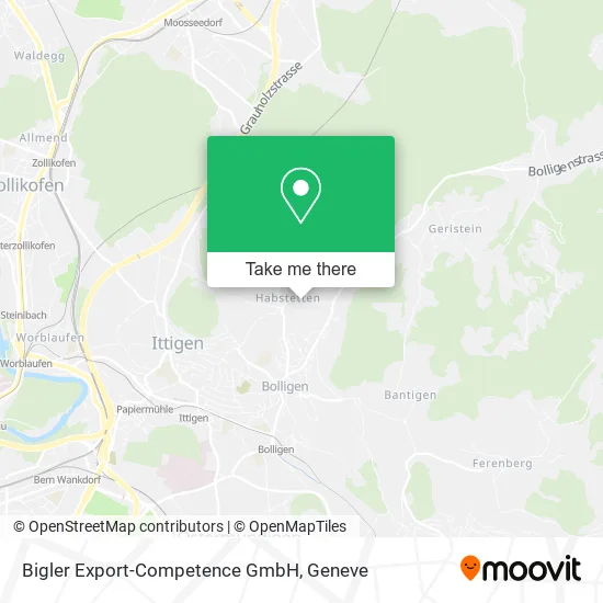 Bigler Export-Competence GmbH map