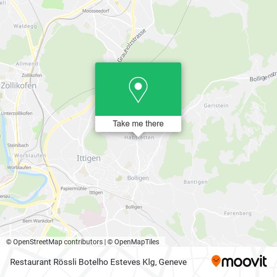 Restaurant Rössli Botelho Esteves Klg map