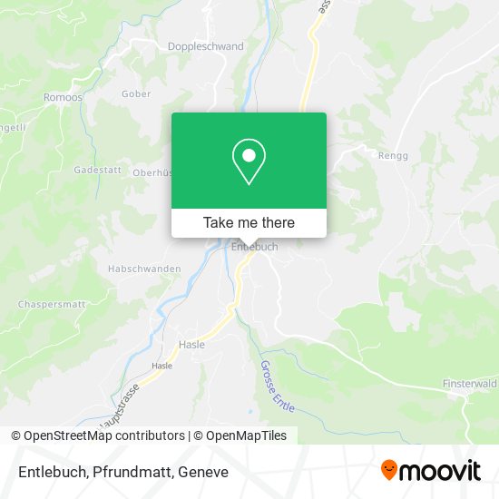 Entlebuch, Pfrundmatt map