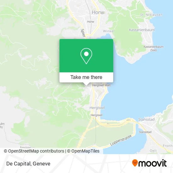 De Capital map