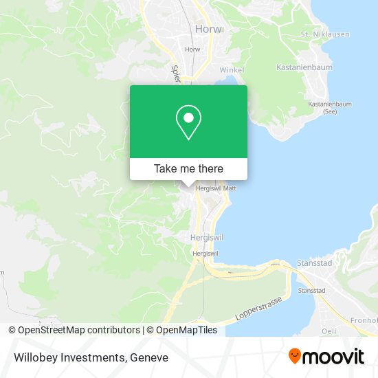 Willobey Investments map