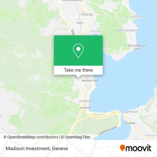 Madison Investment map