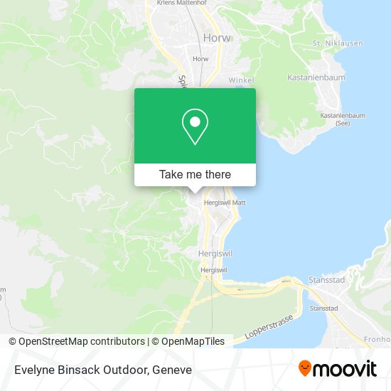 Evelyne Binsack Outdoor map
