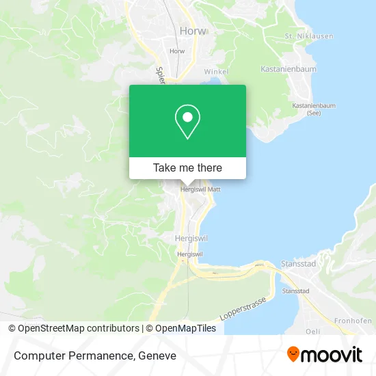 Computer Permanence map