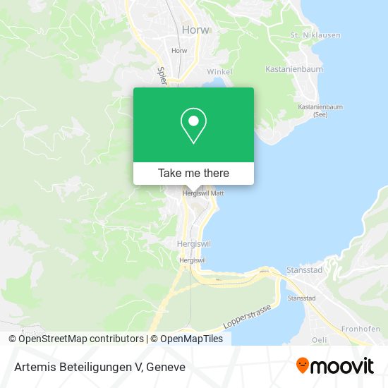 Artemis Beteiligungen V map