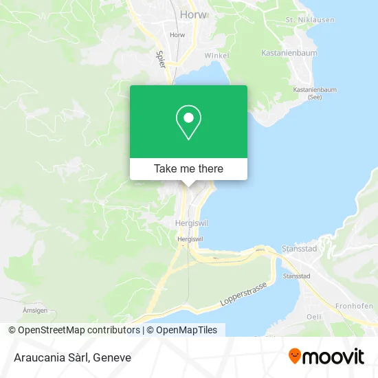 Araucania Sàrl map