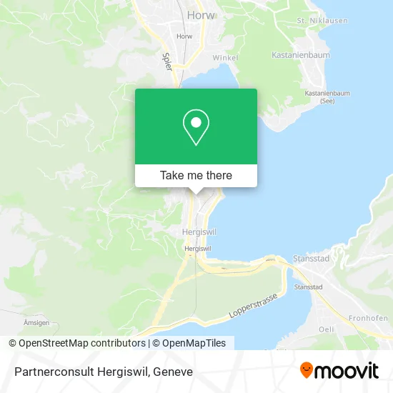 Partnerconsult Hergiswil map