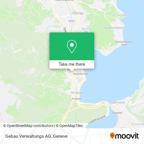 Gebau Verwaltungs AG map