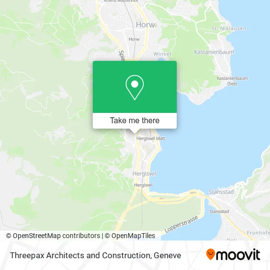 Threepax Architects and Construction map