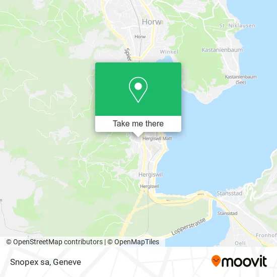 Snopex sa map
