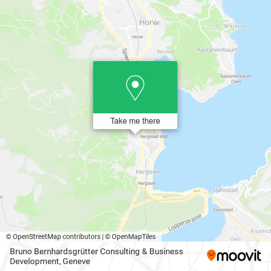 Bruno Bernhardsgrütter Consulting & Business Development map