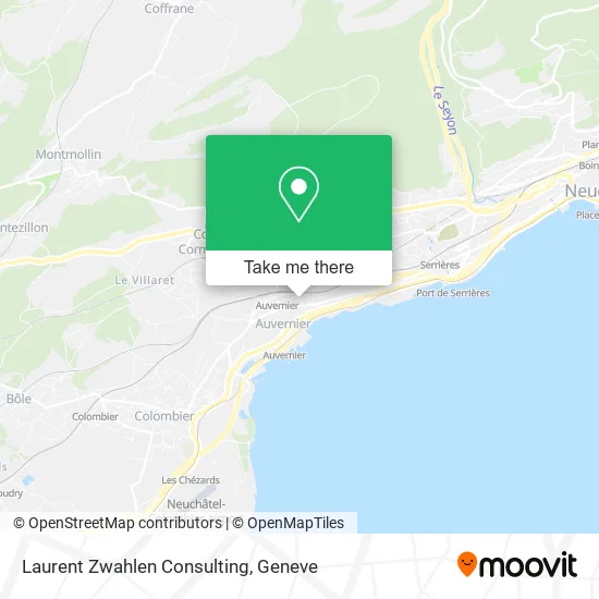 Laurent Zwahlen Consulting map