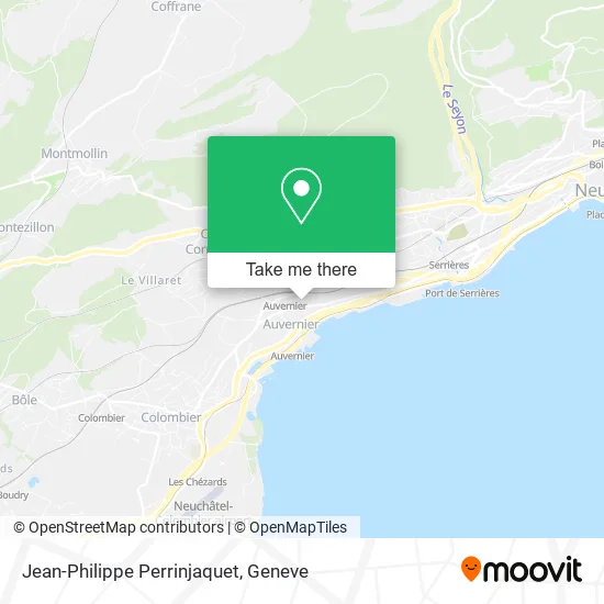 Jean-Philippe Perrinjaquet map
