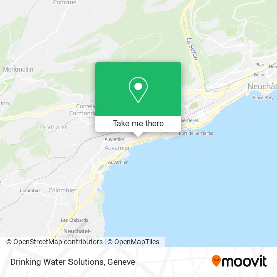 Drinking Water Solutions map