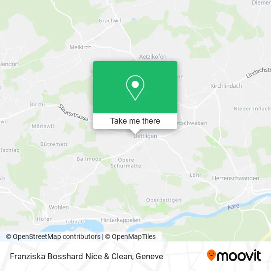 Franziska Bosshard Nice & Clean map