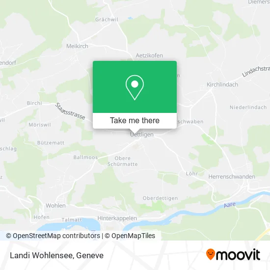 Landi Wohlensee map