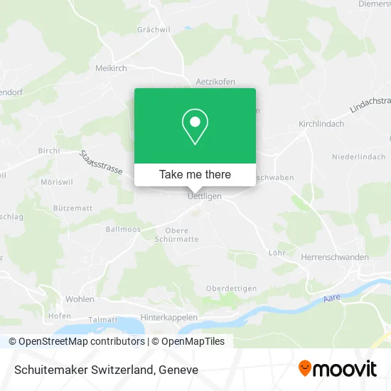 Schuitemaker Switzerland map