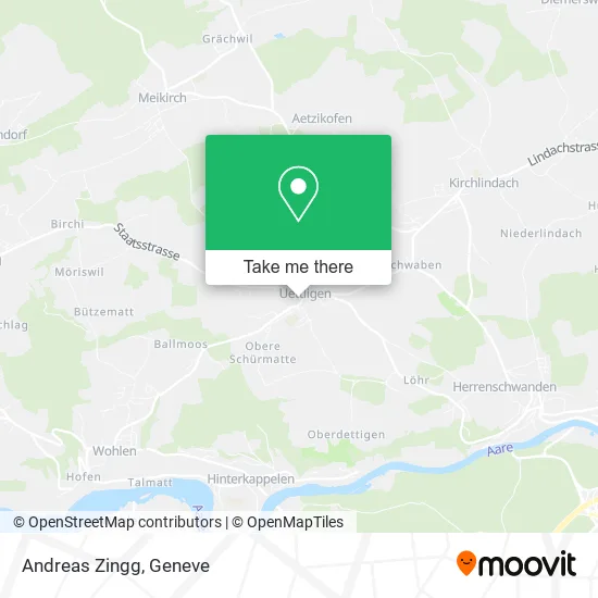 Andreas Zingg map