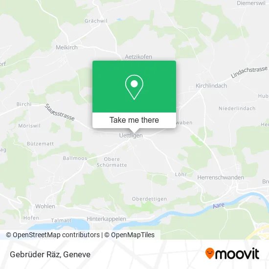 Gebrüder Räz map