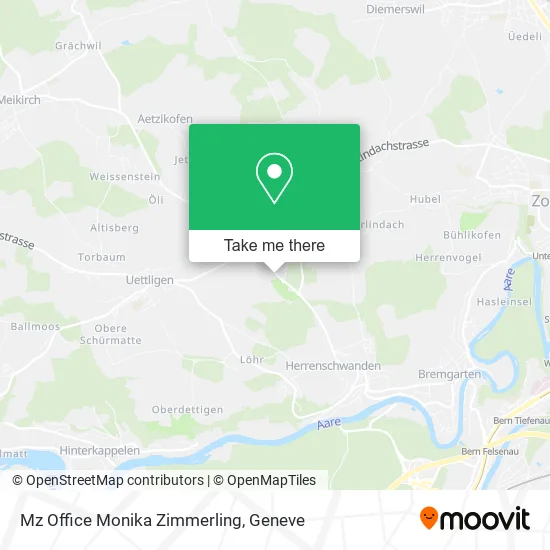 Mz Office Monika Zimmerling map