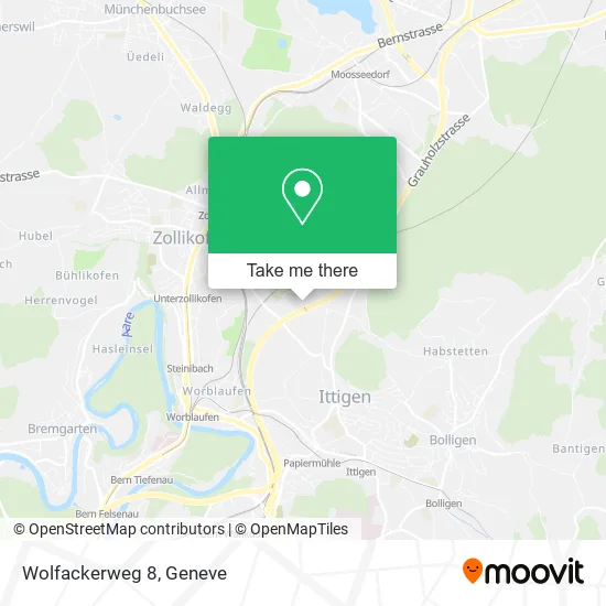 Wolfackerweg 8 map