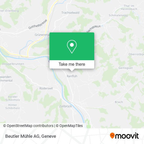 Beutler Mühle AG map
