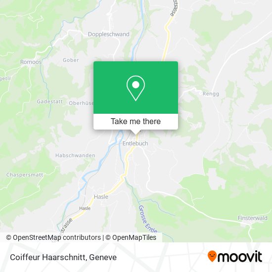 Coiffeur Haarschnitt map