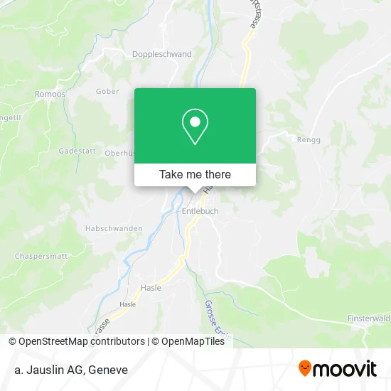 a. Jauslin AG map
