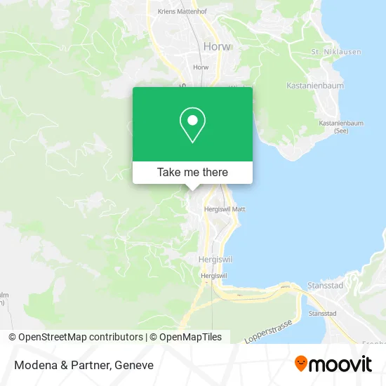 Modena & Partner map