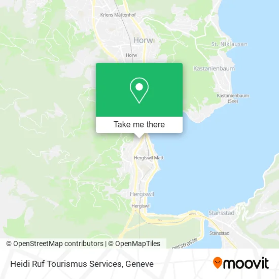 Heidi Ruf Tourismus Services map
