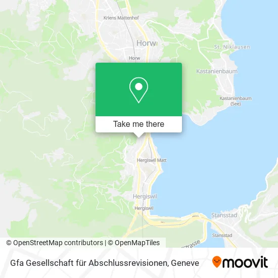 Gfa Gesellschaft für Abschlussrevisionen map