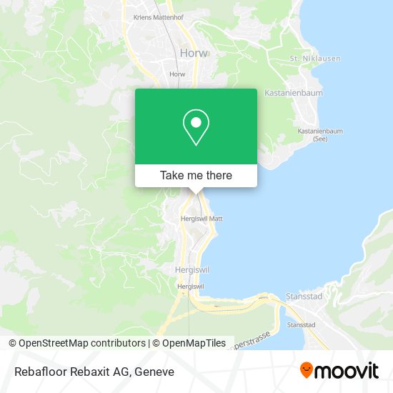 Rebafloor Rebaxit AG map