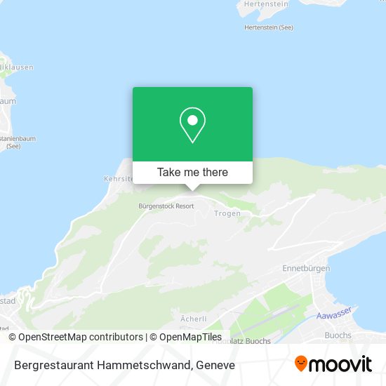 Bergrestaurant Hammetschwand map