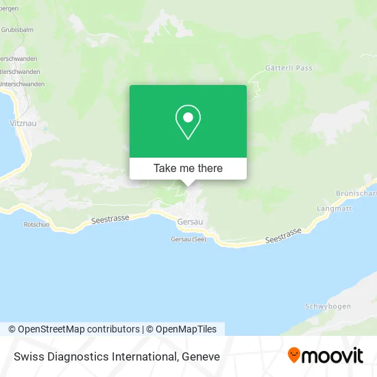 Swiss Diagnostics International map