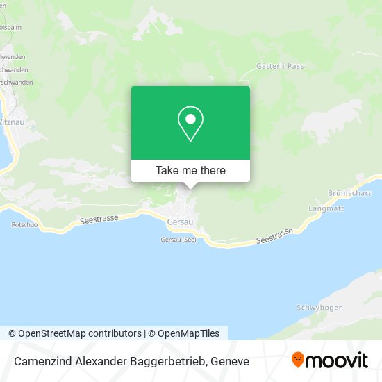 Camenzind Alexander Baggerbetrieb map