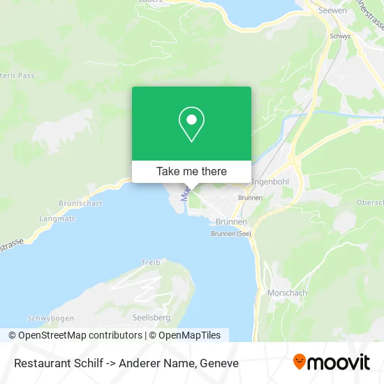 Restaurant Schilf -> Anderer Name map