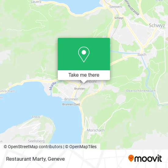 Restaurant Marty map