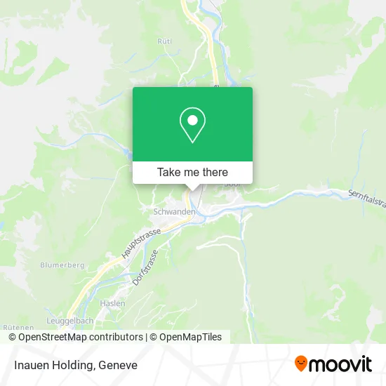 Inauen Holding map
