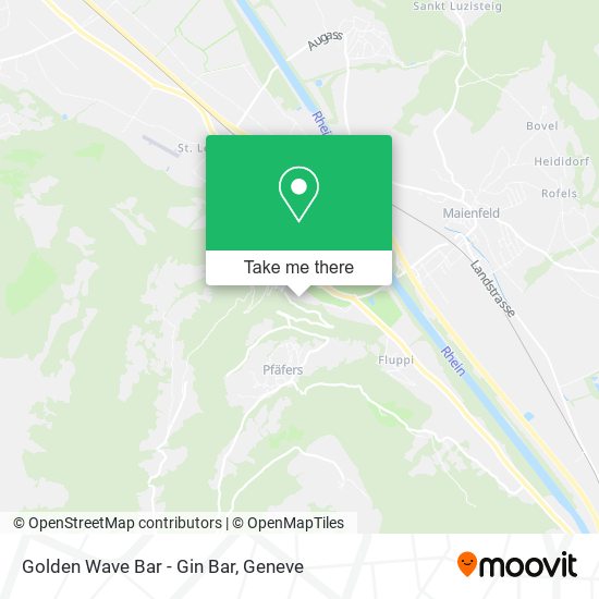 Golden Wave Bar - Gin Bar map