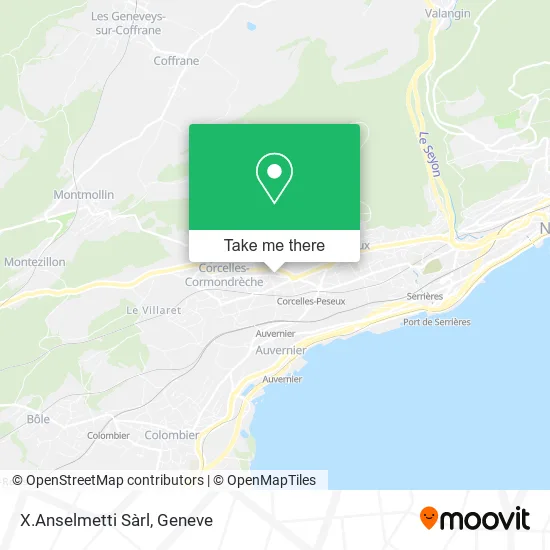 X.Anselmetti Sàrl map