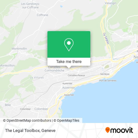 The Legal Toolbox map