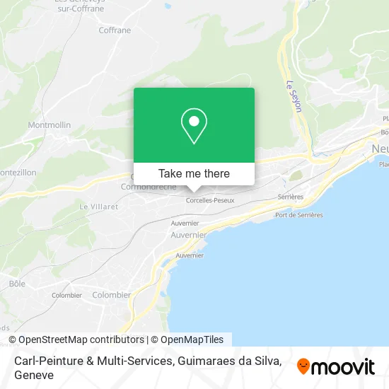 Carl-Peinture & Multi-Services, Guimaraes da Silva map