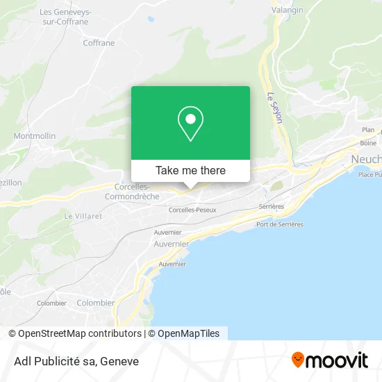 Adl Publicité sa map