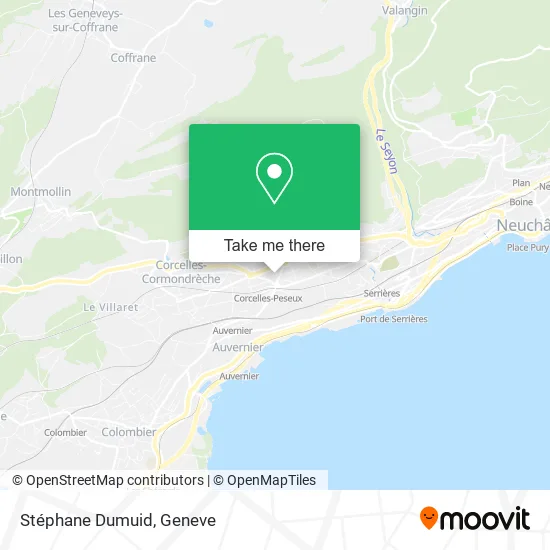 Stéphane Dumuid map